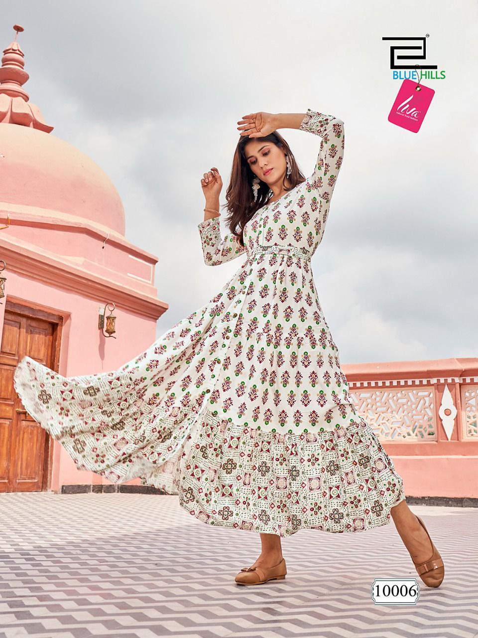 Blue Hills Florencia 10 Wholesale Kurti Fancy Wear Anarkali Collection